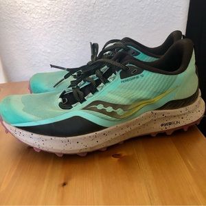 Saucony Peregrine 12 Trail Running Shoes size 7.5